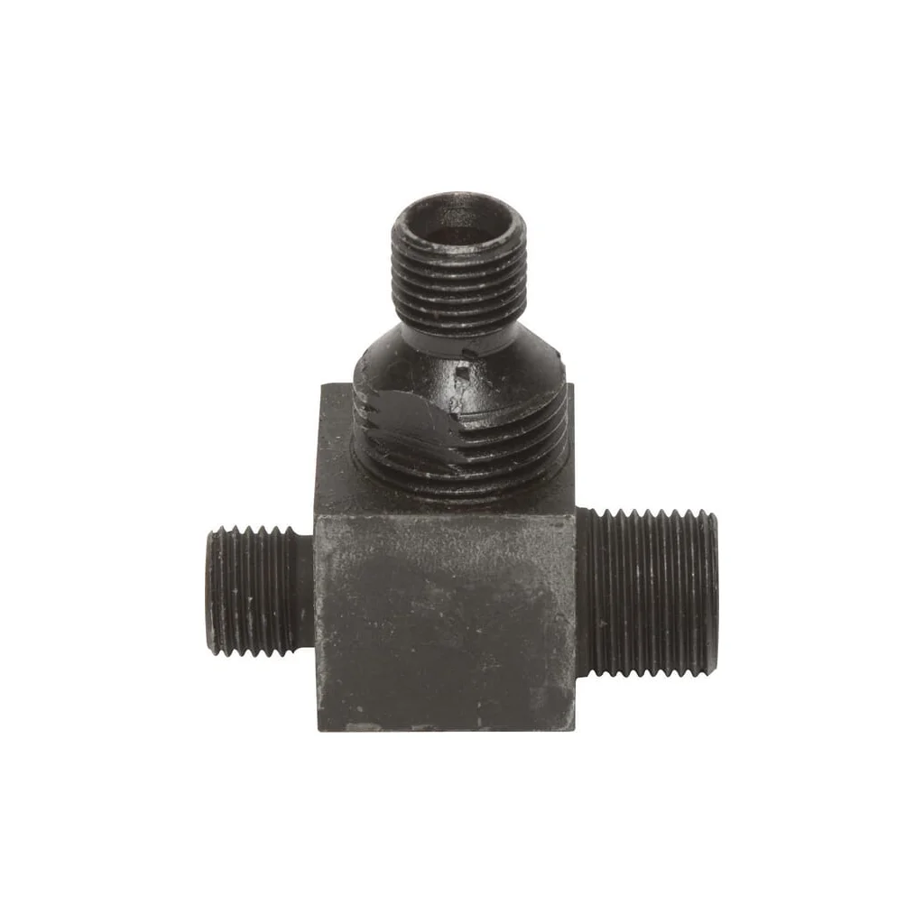 Racord T 3/8" - 1/4" cu supapă de reținere