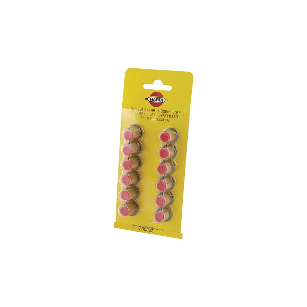 Filtru duză 80 ochiuri roșu 12pcs