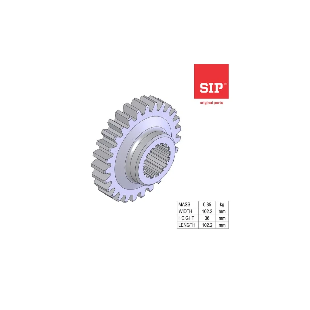 Pinion 27/3,5