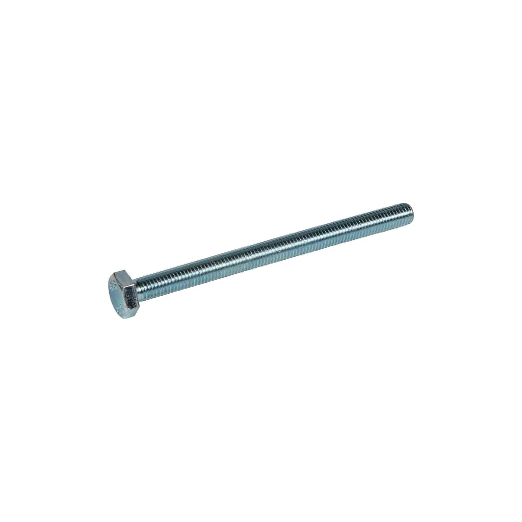 Șurub cu cap hexagonal DIN933 M10x130 oțel placat cu zinc grupa 8.8