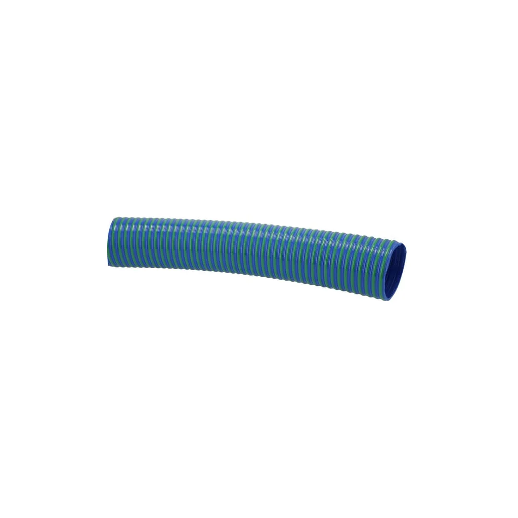 Furtun vidanjă din PVC albastru/verde 6" 4m