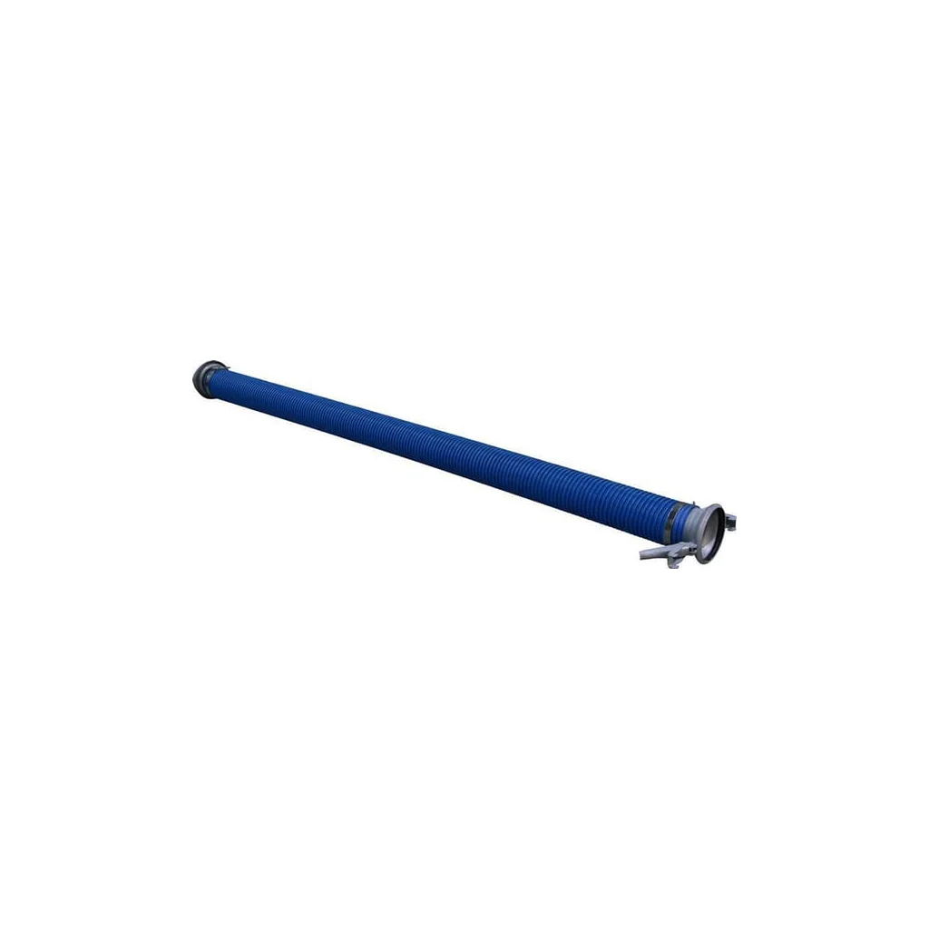 Furtun vidanjă cu cuple 6" 3m albastru/roșu