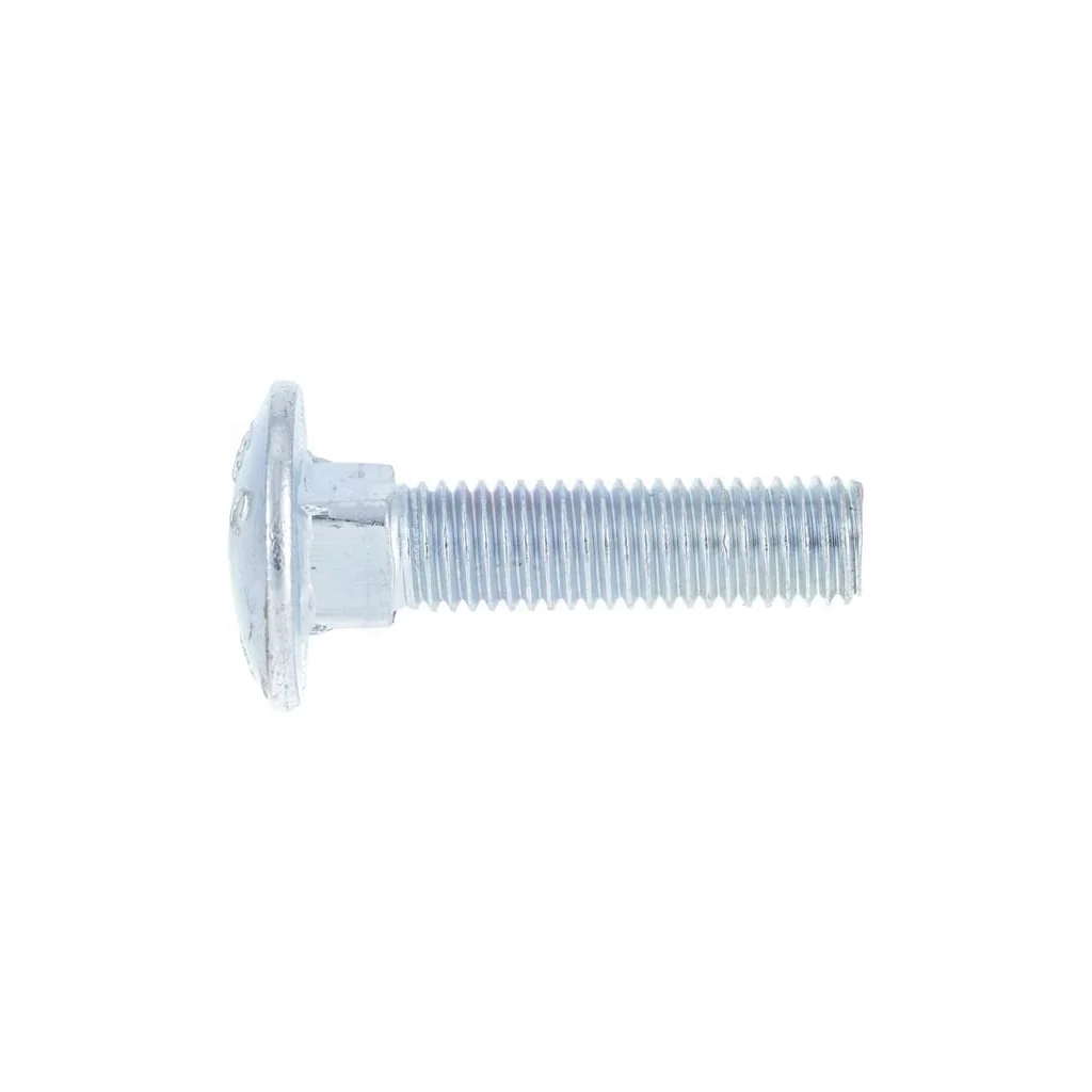 Șurub cap bombat torbant DIN603 M10x1,5x35mm filet 28mm oțel inoxidabil A2