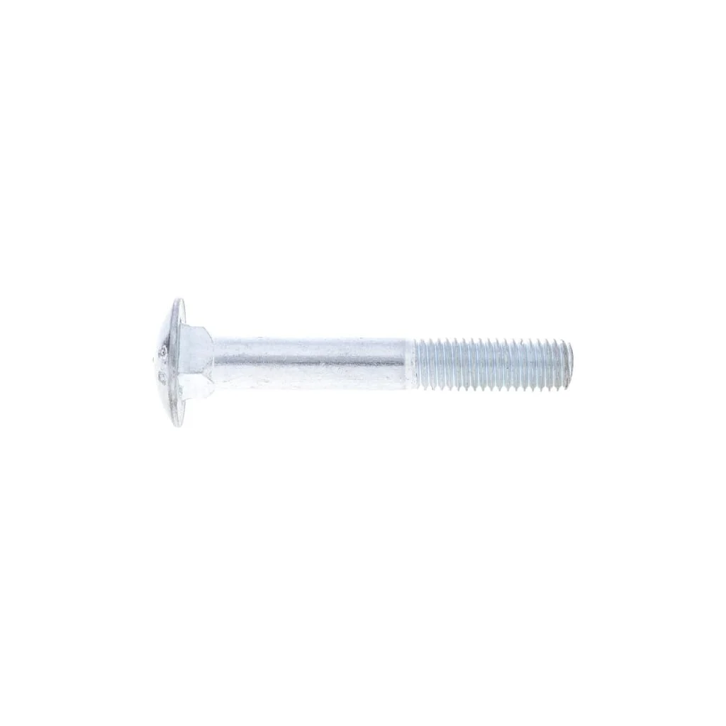 Șurub cap bombat torbant gât pătrat DIN603 M10x1,5x70mm filet 26mm oțel zincat grupa 8.8