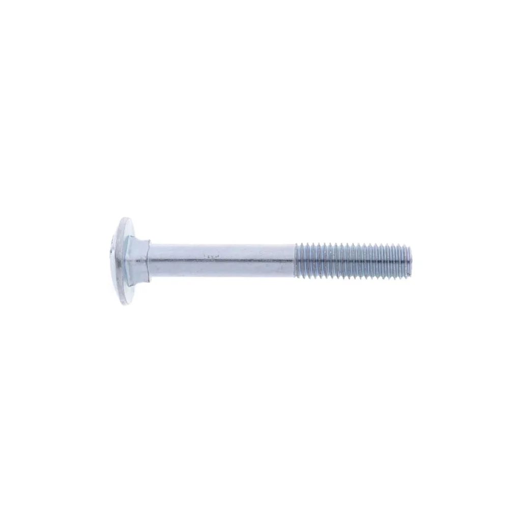 Șurub cap bombat torbant gât pătrat DIN603 M10x1,5x75mm filet 26mm oțel zincat grupa 8.8
