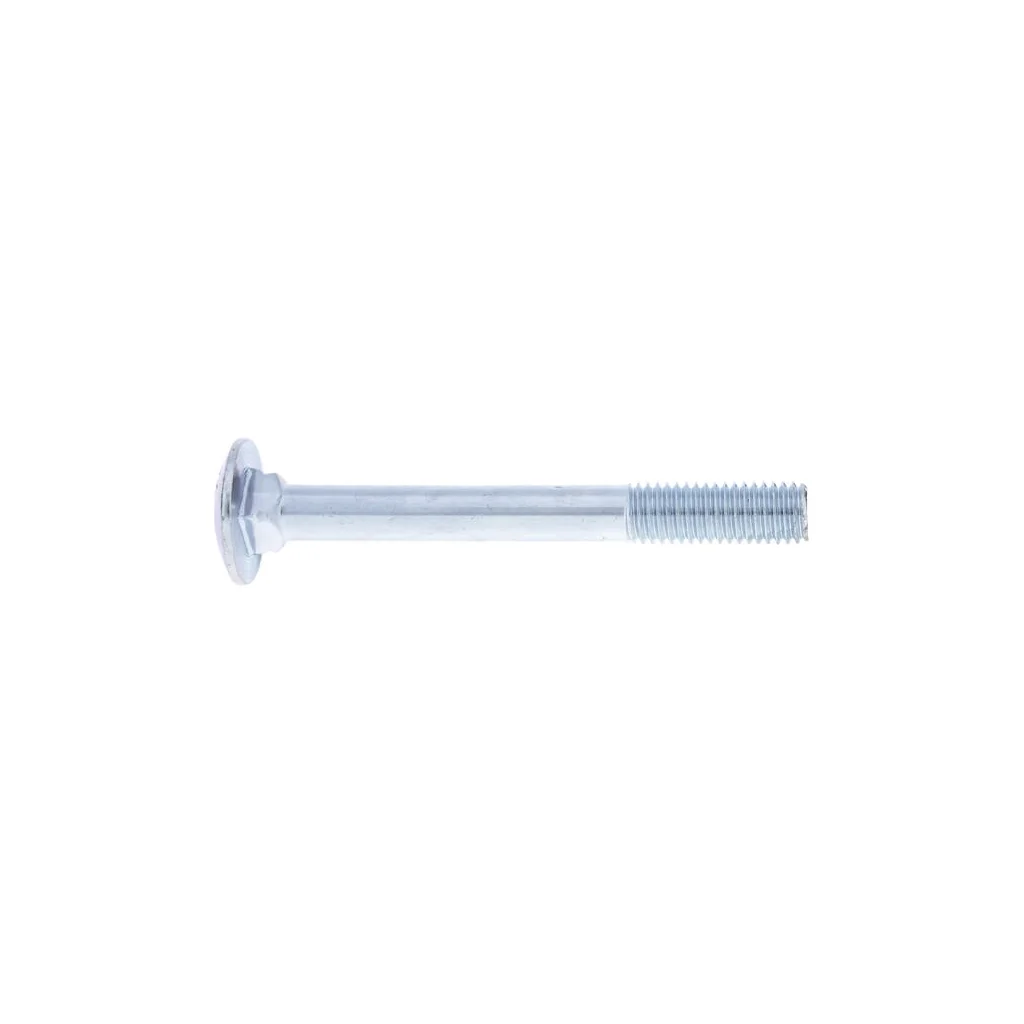 Șurub cap bombat torbant gât pătrat DIN603 M10x1,5x90mm filet 26mm oțel zincat grupa 8.8