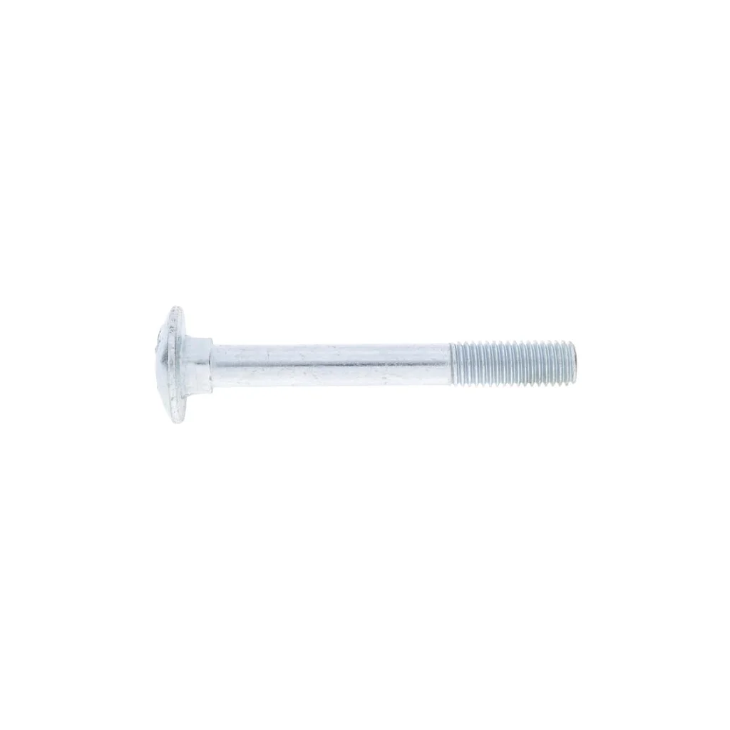 Șurub cap bombat torbant gât pătrat DIN603 M12x1,75x100mm filet 30mm oțel zincat grupa 8.8