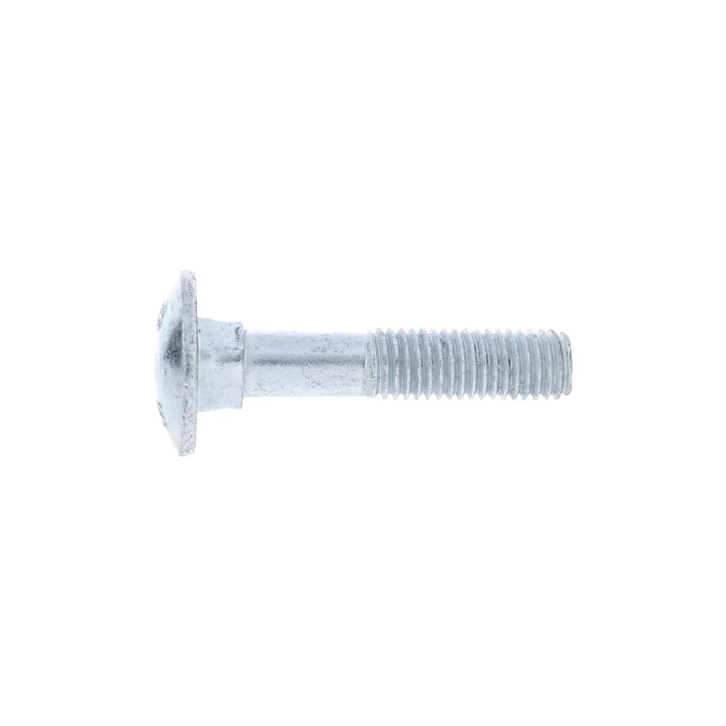 Șurub cap bombat torbant gât pătrat DIN603 M12x1,75x60mm filet 30mm oțel zincat grupa 8.8