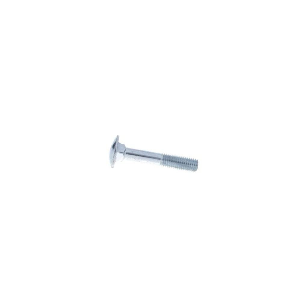 Șurub cap bombat torbant gât pătrat DIN603 M16x2x100mm filet 38mm oțel zincat grupa 8.8