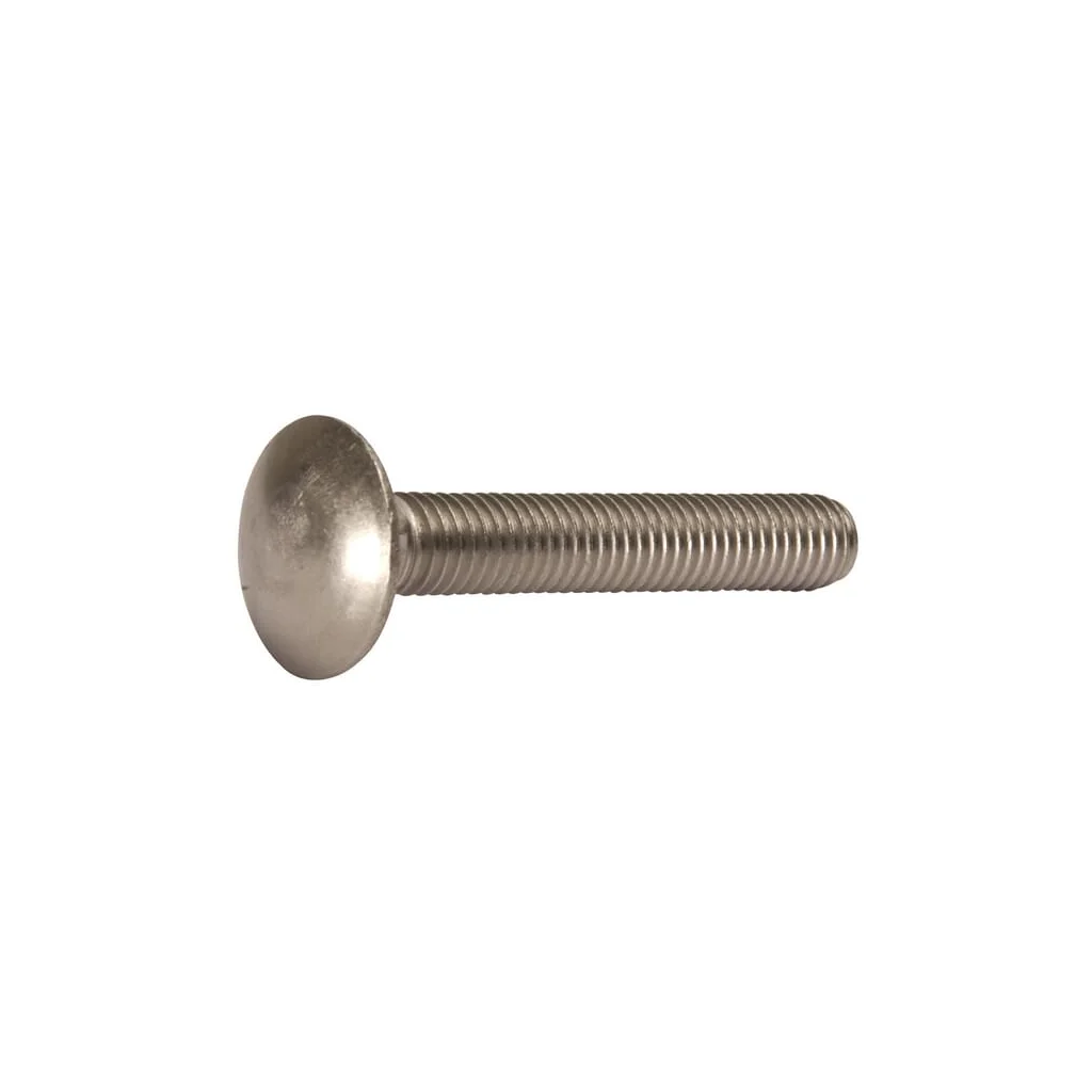 Șurub cap bombat torbant DIN603 M6x16mm oțel inoxidabil