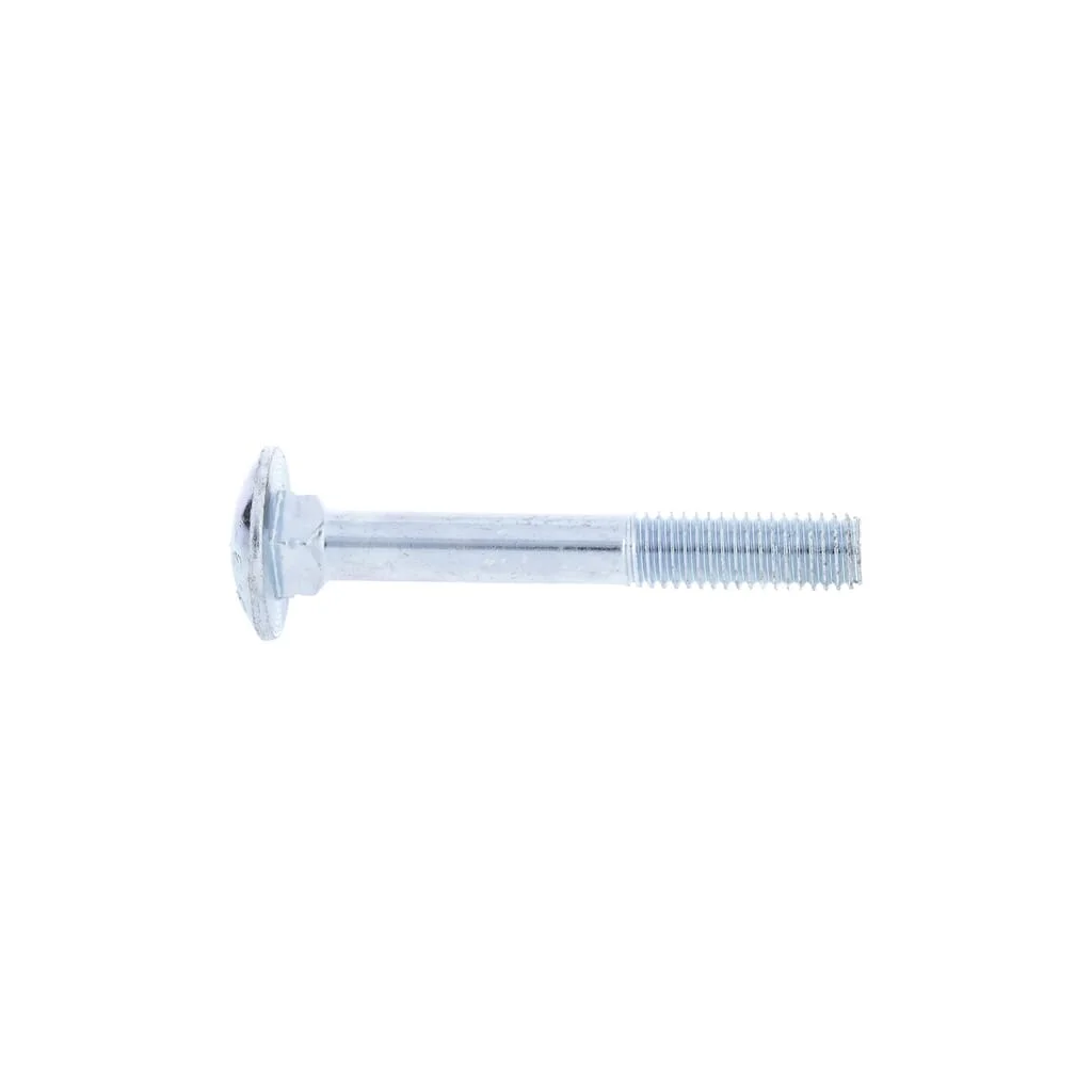 Șurub cap bombat torbant gât pătrat DIN603 M8x1,25x60mm filet 22mm oțel zincat grupa 8.8