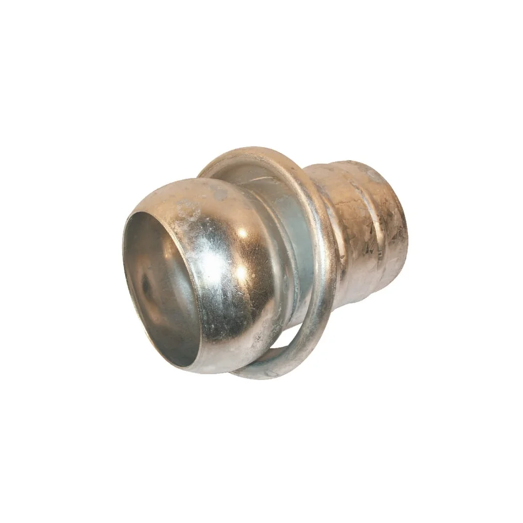 Cuplă tip italian D, tată 6" cu ștuț