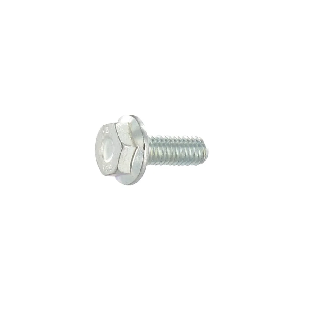Șurub cap hexagonal cu flanșă M6x1x16mm oțel placat cu zinc EN100