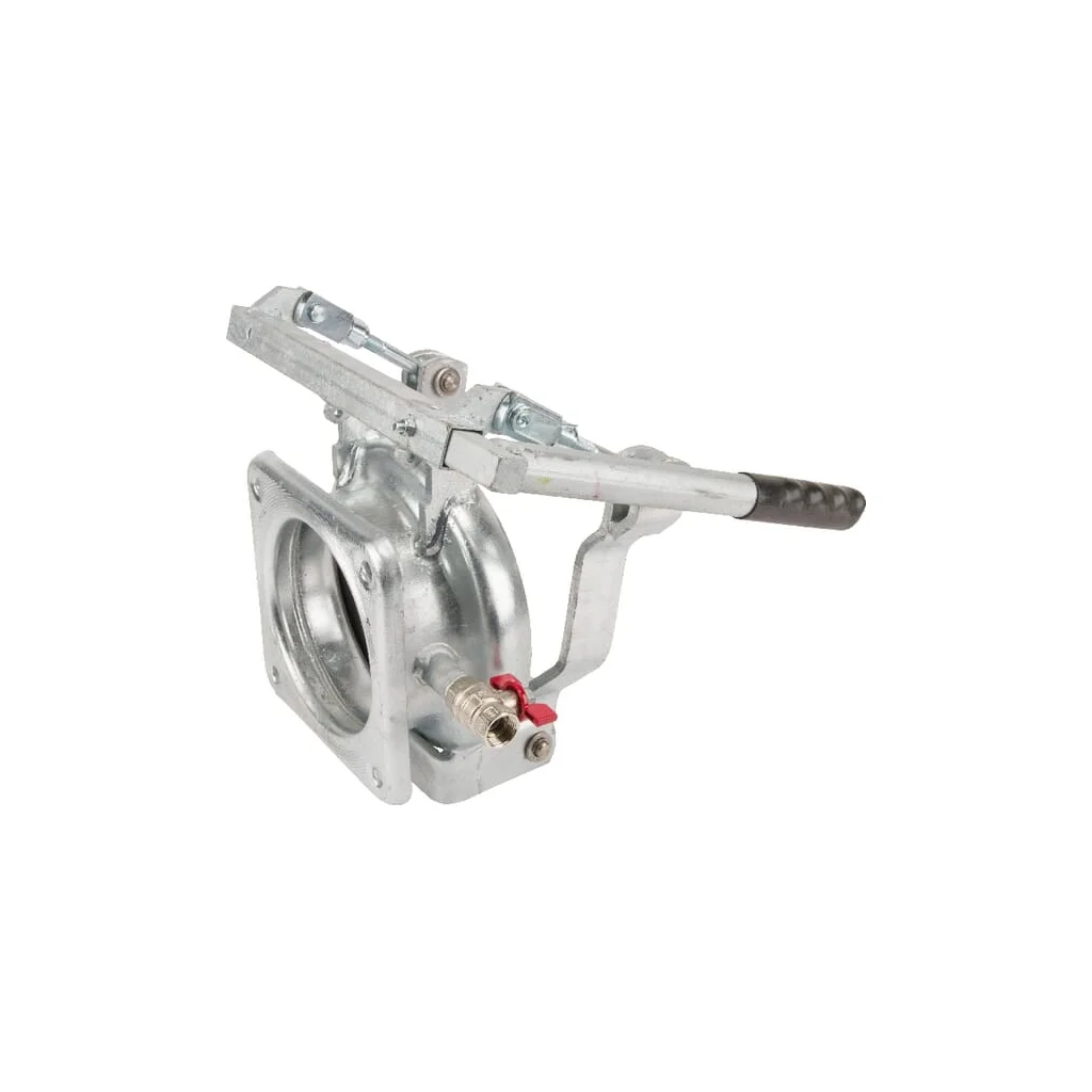 Cuplă tip Perrot mamă 6" cu eliberare rapidă și robinet 1/2"