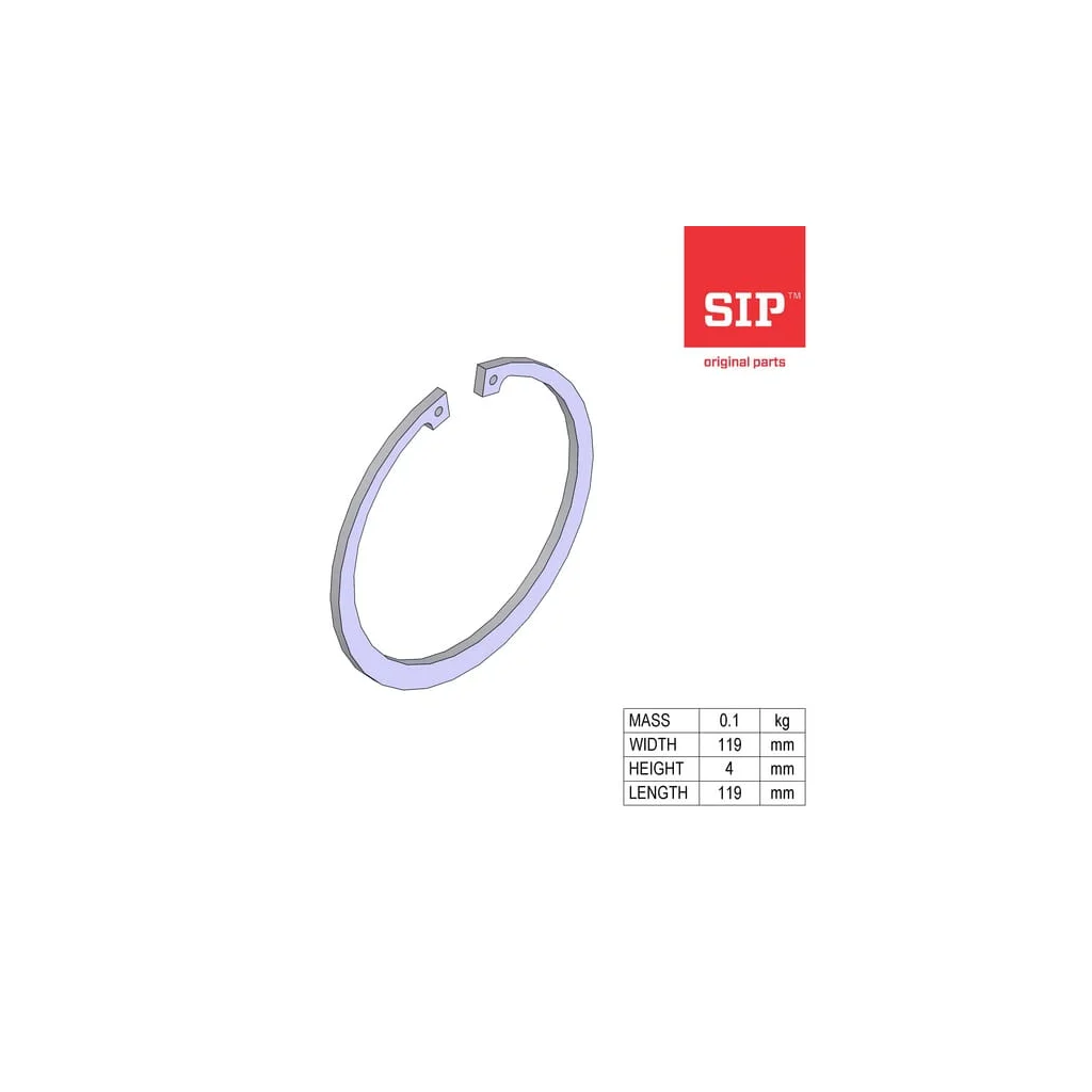 Circlip 115x4 -DIN 472