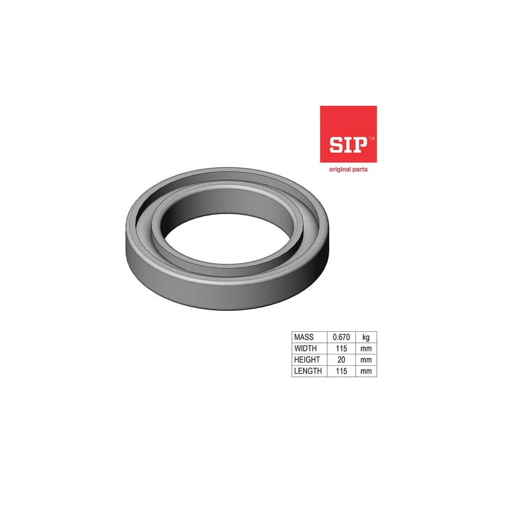 Rulment cu bile KR 6015 2RS