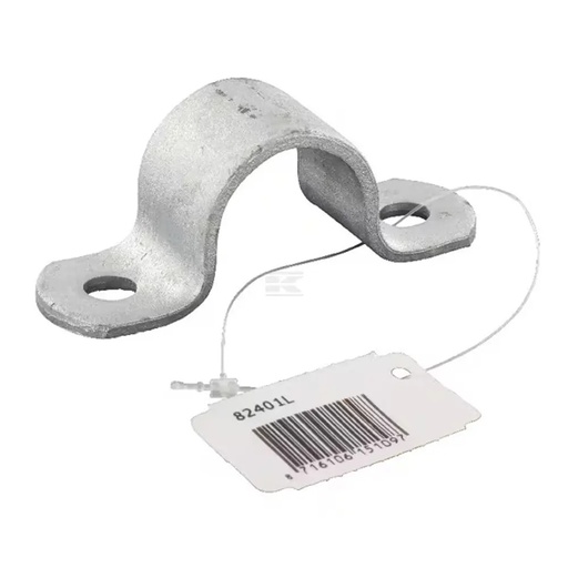 Bridă de țeavă galvanizată 1″ pentru fixare conducte în instalații de apă