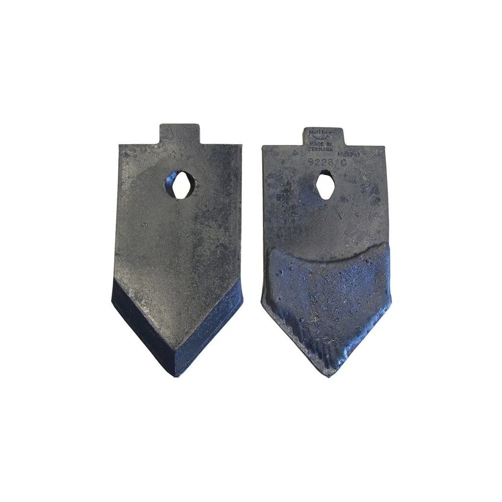 Brăzdar cultivator 240x120x10mm întărit plat 1 orificiu potrivit pentru Kerner