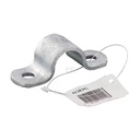 Bridă de țeavă galvanizată 1/2″ pentru fixare conducte în instalații de apă – fotografia 1