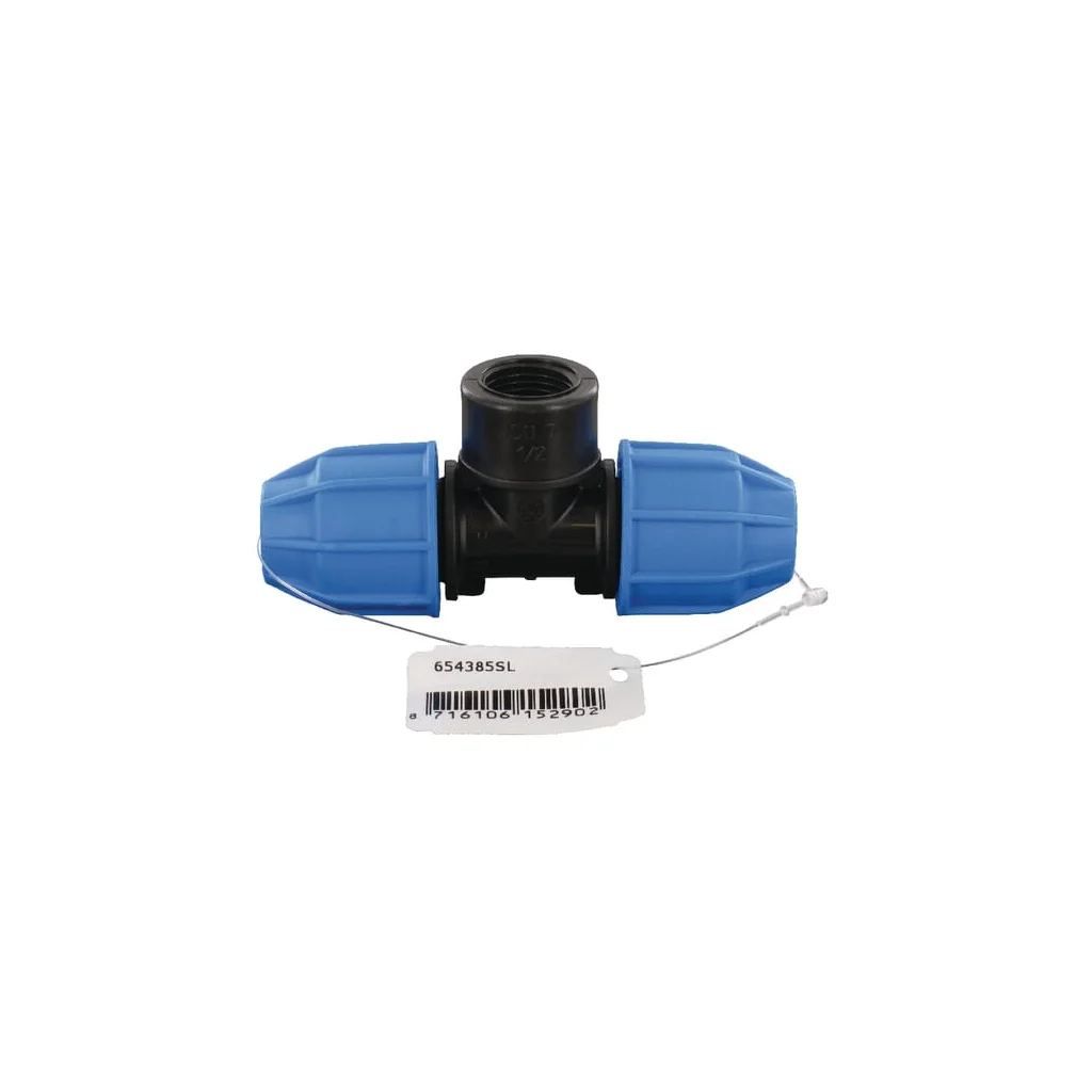 Racord T S16 16x 1/2" F