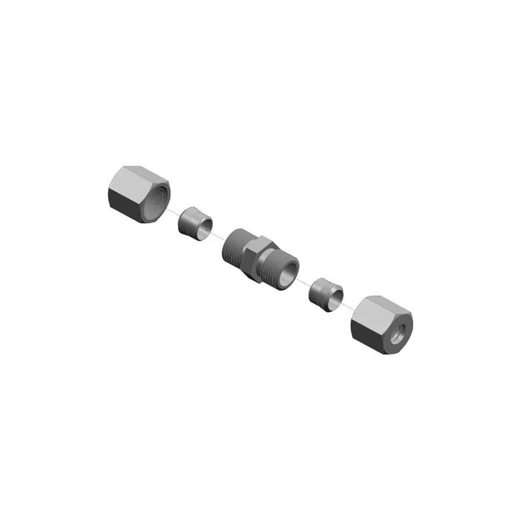 Niplu de conectare 2x6mm