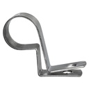 Colier / Bridă din inox pentru prindere țeavă 1/2″, instalații de apă – fotografia 1