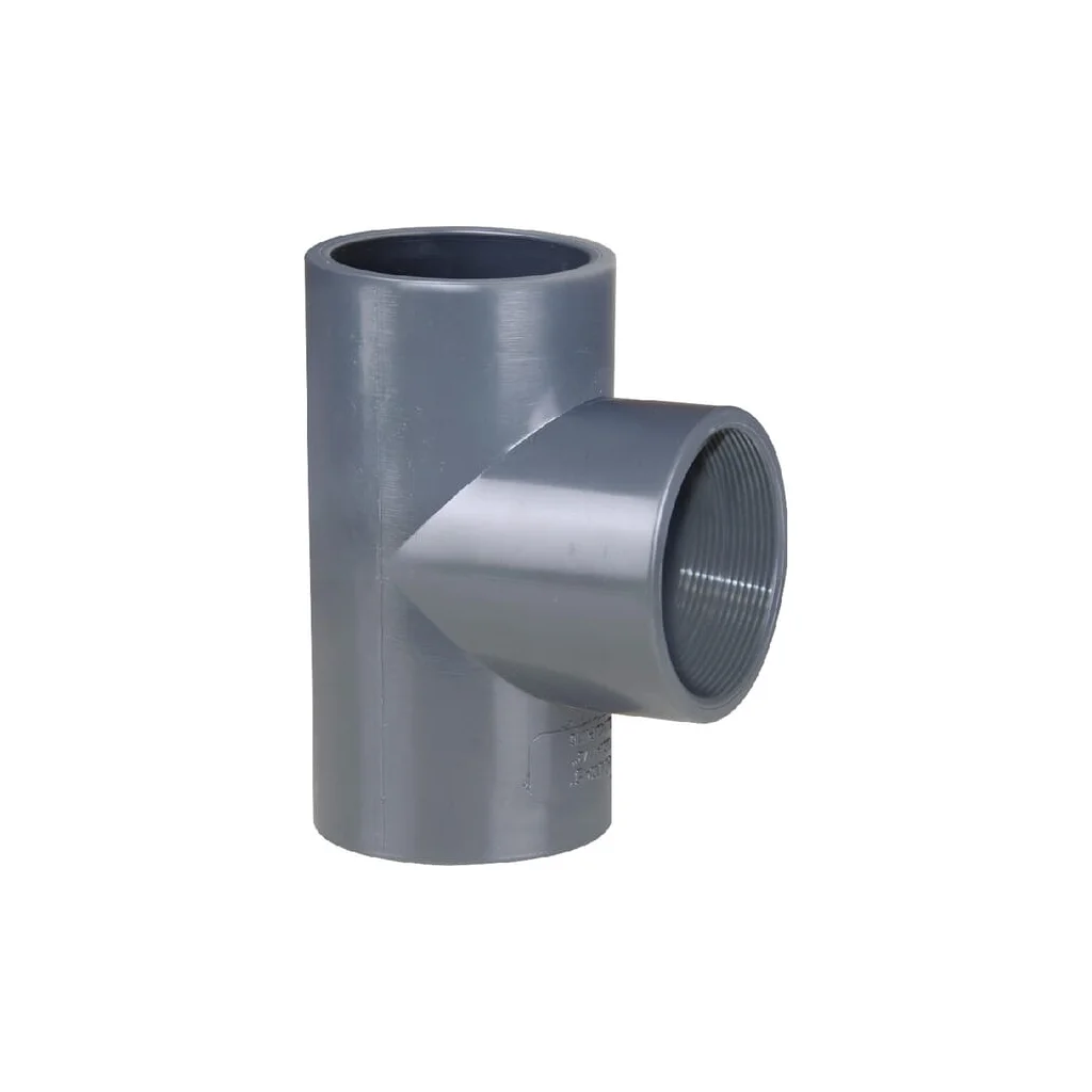 Ramificație T PVC 40mm mamă 1 1/4"