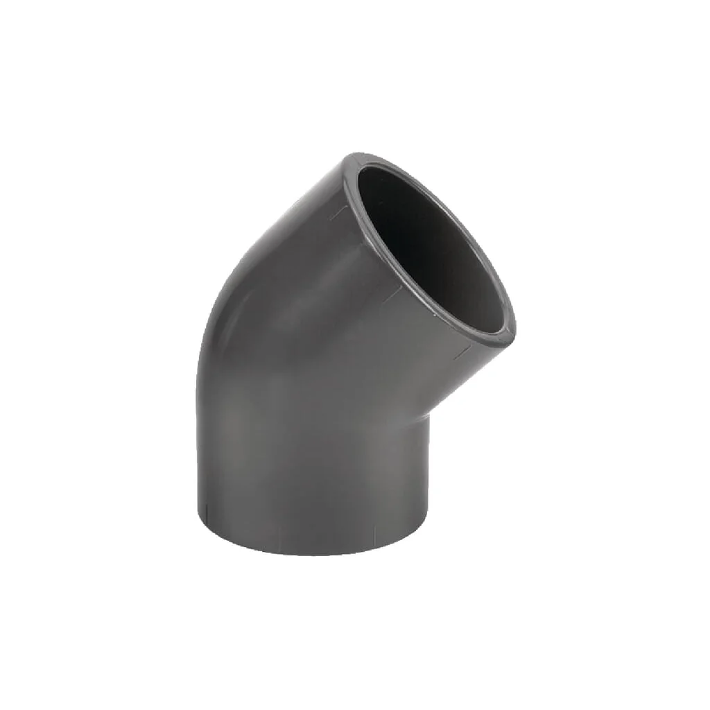 Cot PVC 45° 40x40mm