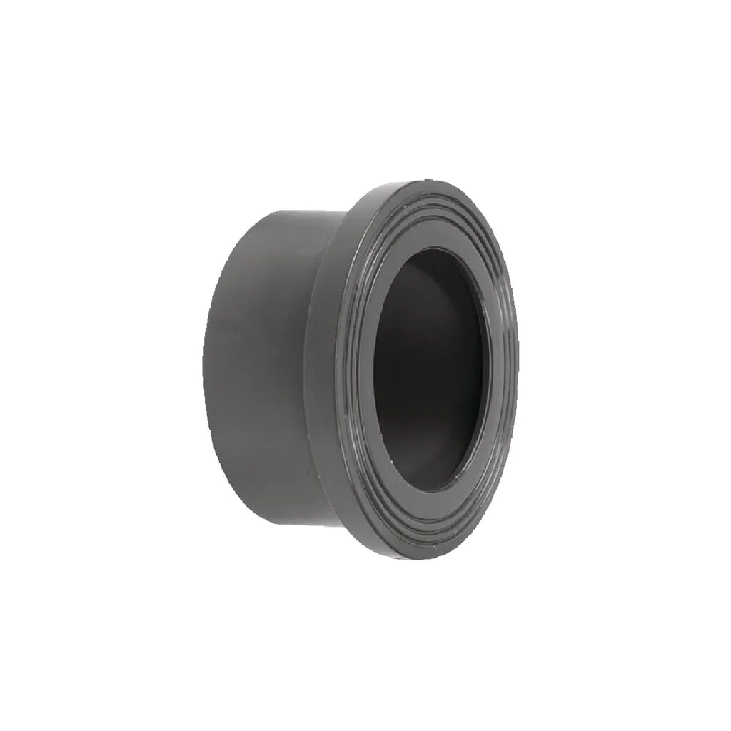 Bucșă cu guler din PVC 50mm