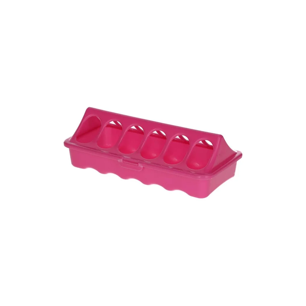 Tavă de hrănire 20x9cm roz