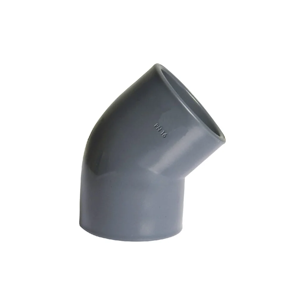 Cot PVC 45° 160x160mm