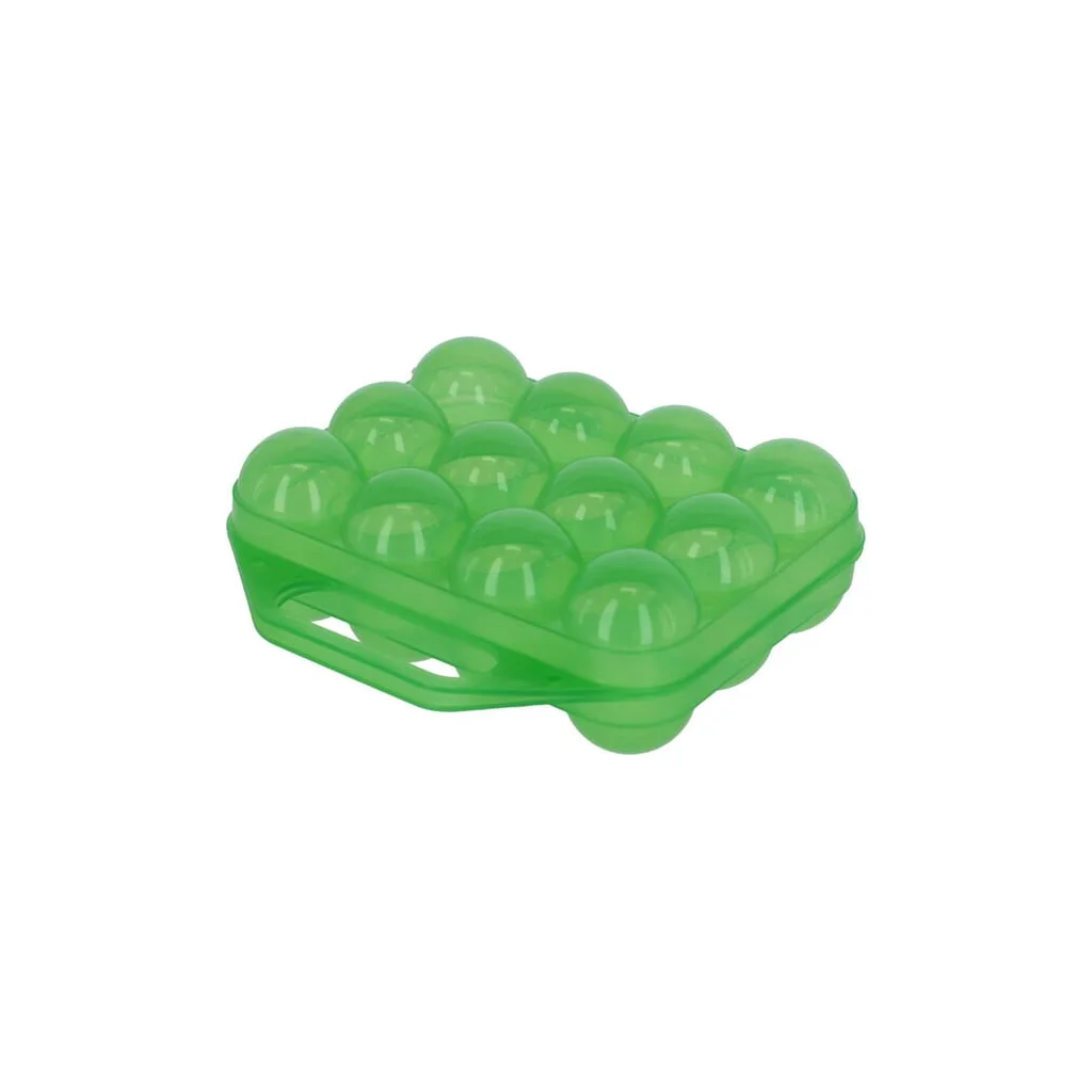Cutie transport ouă, 12 ouă, verde