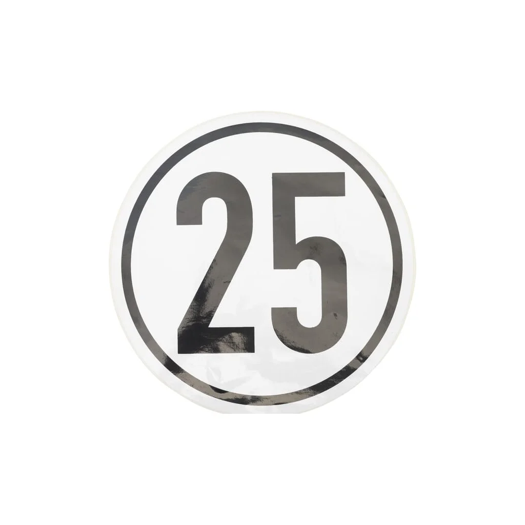 Autocolant 25Km/H