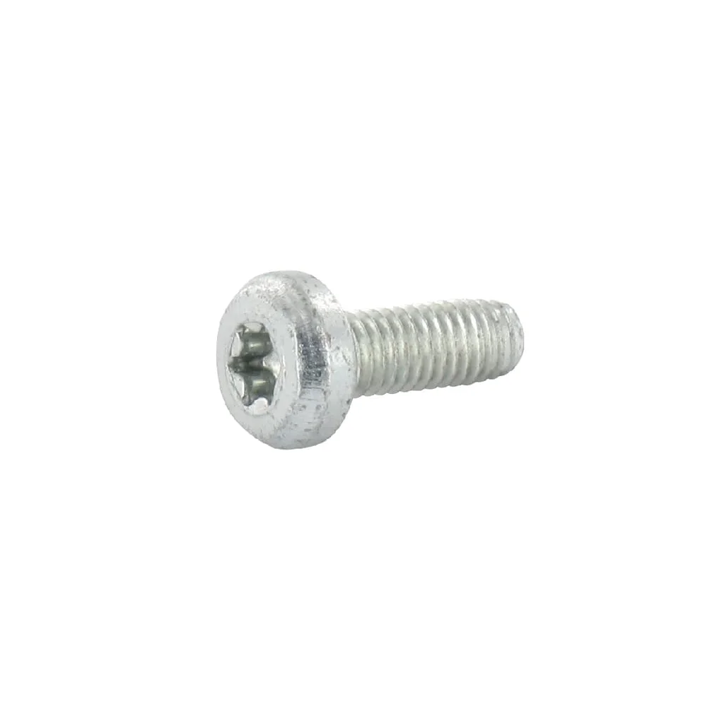 Șurub autofiletant cap înecat torx DIN7500C M6x1x16mm oțel placat cu zinc grupa 4.6