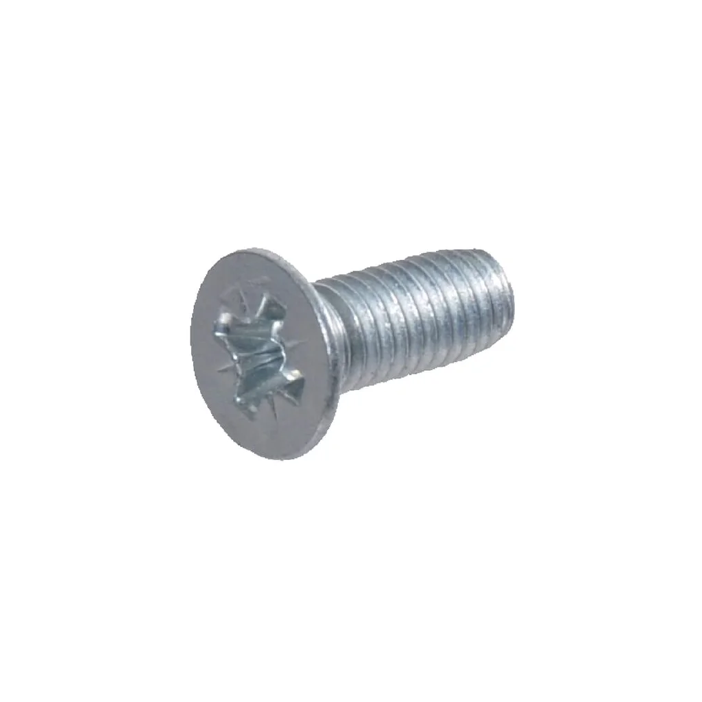 Șurub autofiletant cap înecat cruce DIN7500 M6x1mm oțel placat cu zinc