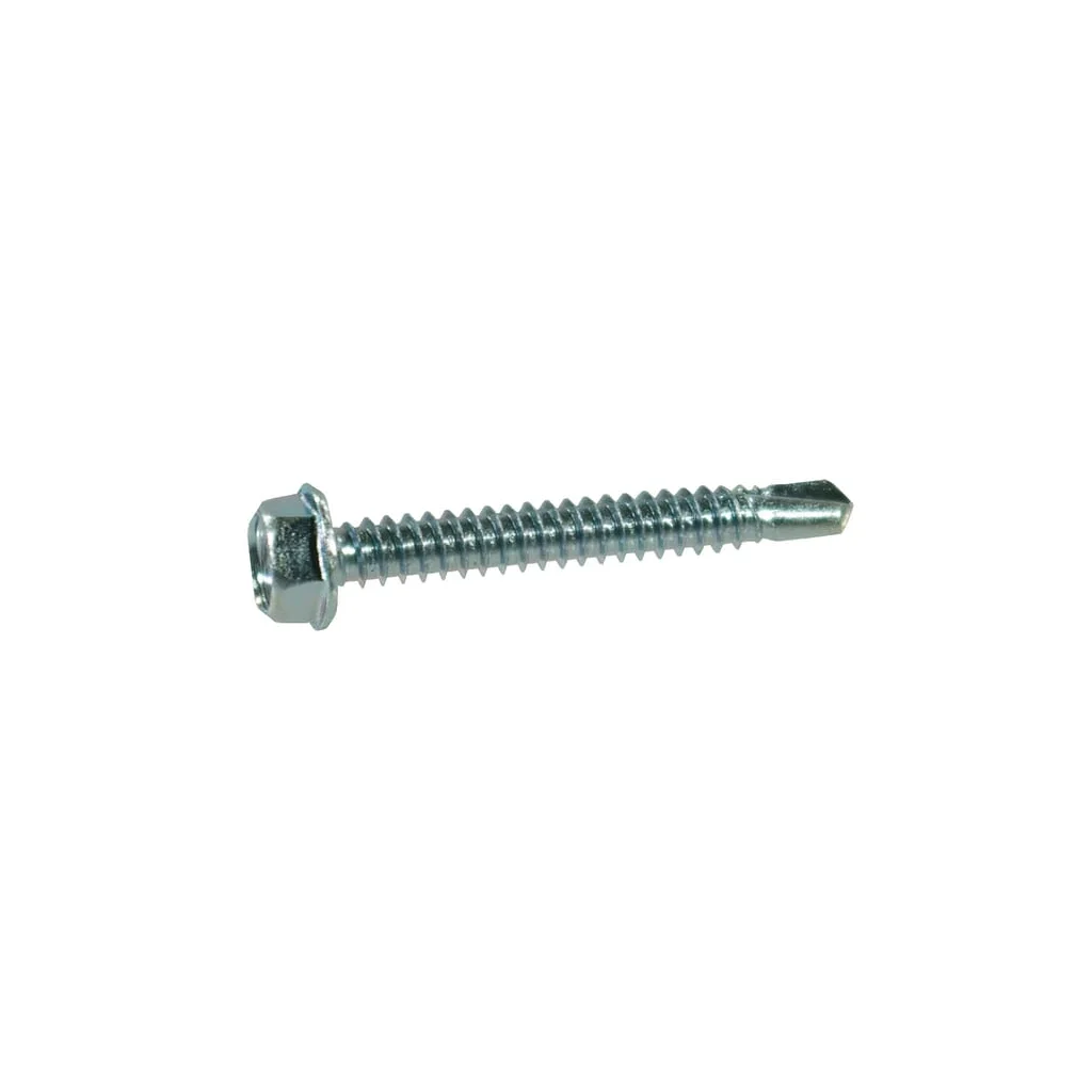 Șurub autoforant cap hexagonal cu flanșă DIN7504 4,2x19mm oțel zincat