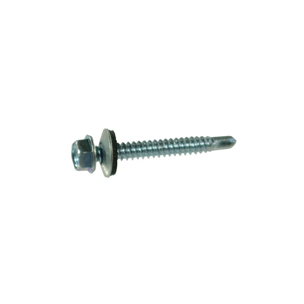 Șurub autoforant cap hexagonal cu flanșă DIN7504 6,3x25mm oțel inoxidabil A2