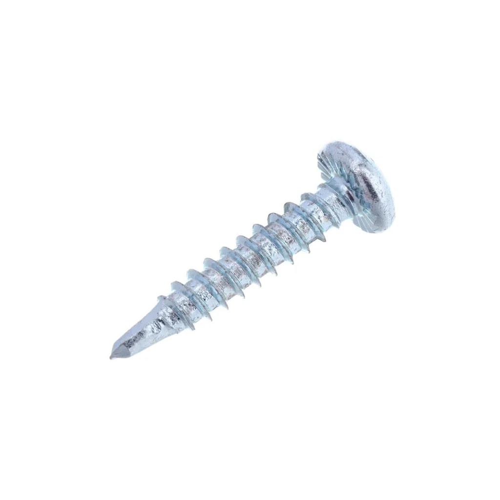 Șurub autoforant cap bombat în cruce PH2 DIN7504 3,5x19mm oțel zincat