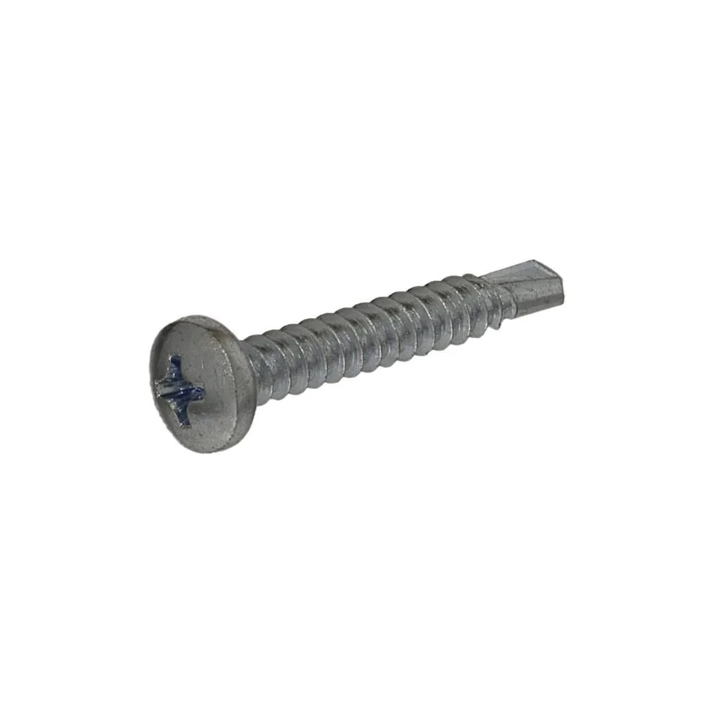 Șurub autoforant cap bombat în cruce PH2 DIN7504 4,2x25mm oțel inoxidabil A2