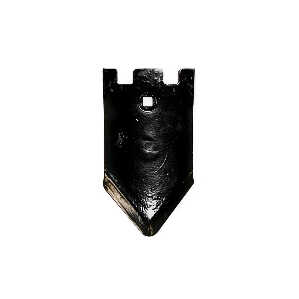 Brăzdar cultivator 220x120x10mm curbat 1 orificiu potrivit pentru Kerner