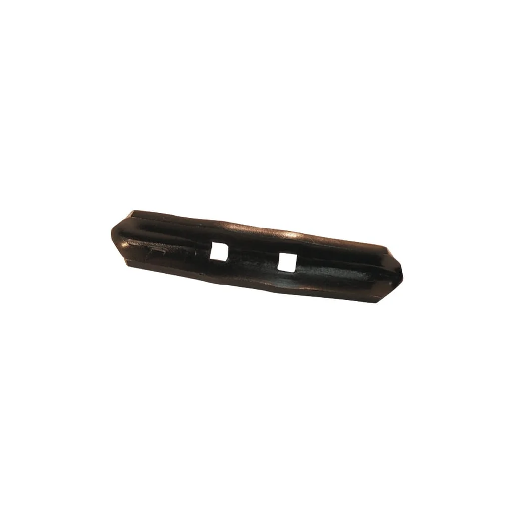 Brăzdar cultivator 190x40x8mm reversibil întărit curbat 2 orificii