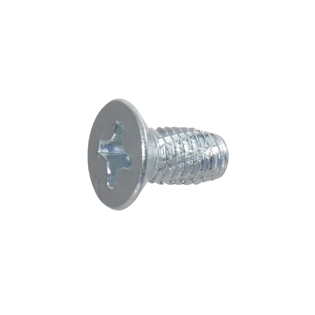 Șurub autofiletant cap înecat cruce DIN7516D M6x12mm oțel placat cu zinc