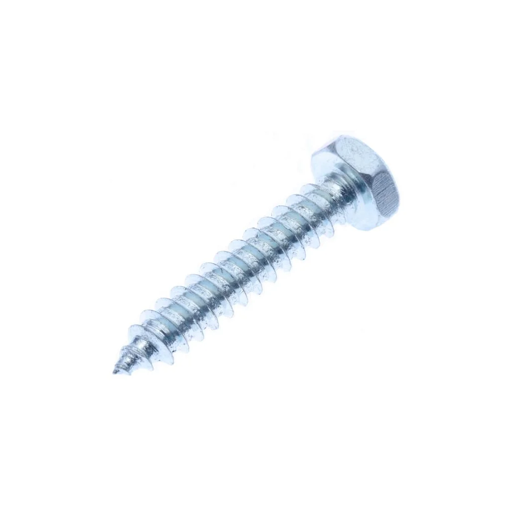Șurub pentru tablă autofiletant cap hexagonal DIN7976C 4,8x25mm oțel zincat