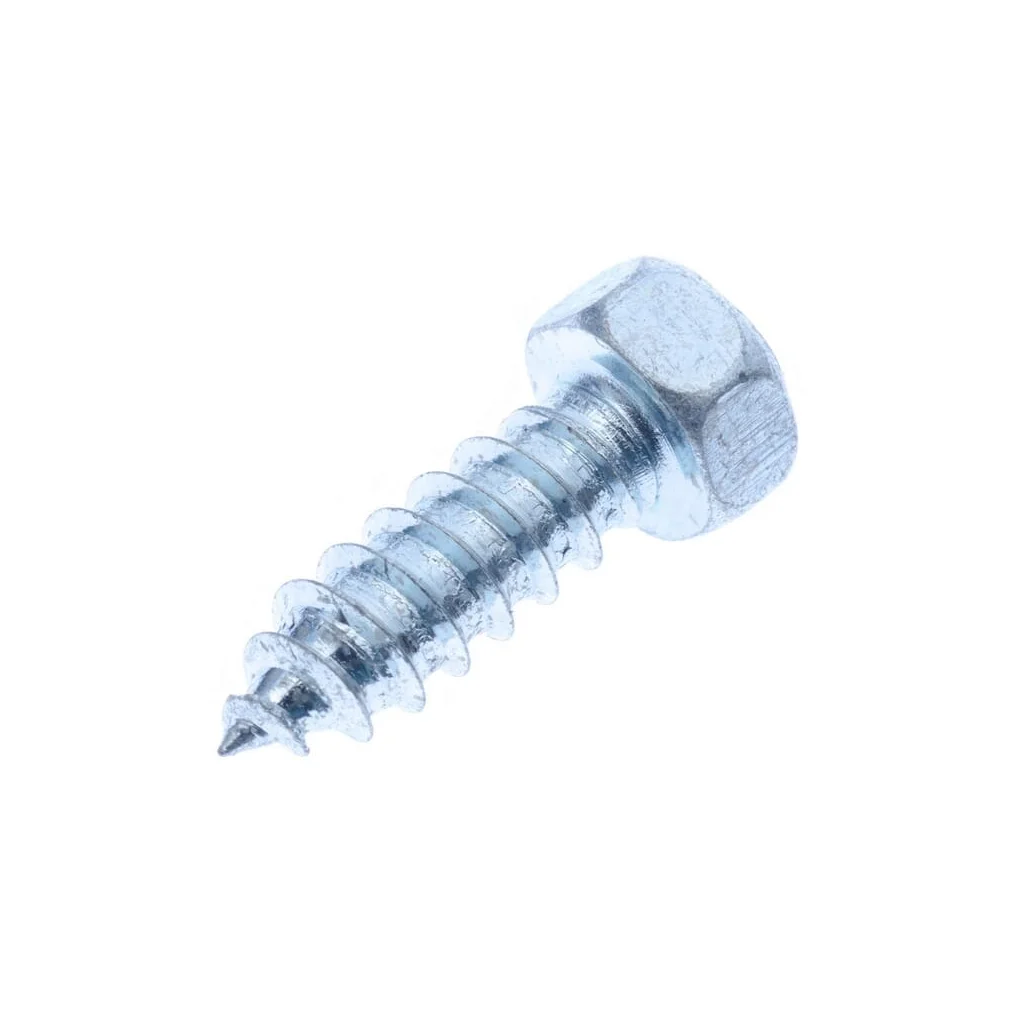 Șurub pentru tablă autofiletant cap hexagonal DIN7976C 5,5x16mm oțel zincat