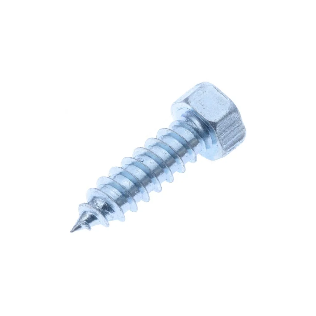 Șurub pentru tablă autofiletant cap hexagonal DIN7976C 5,5x19mm oțel zincat