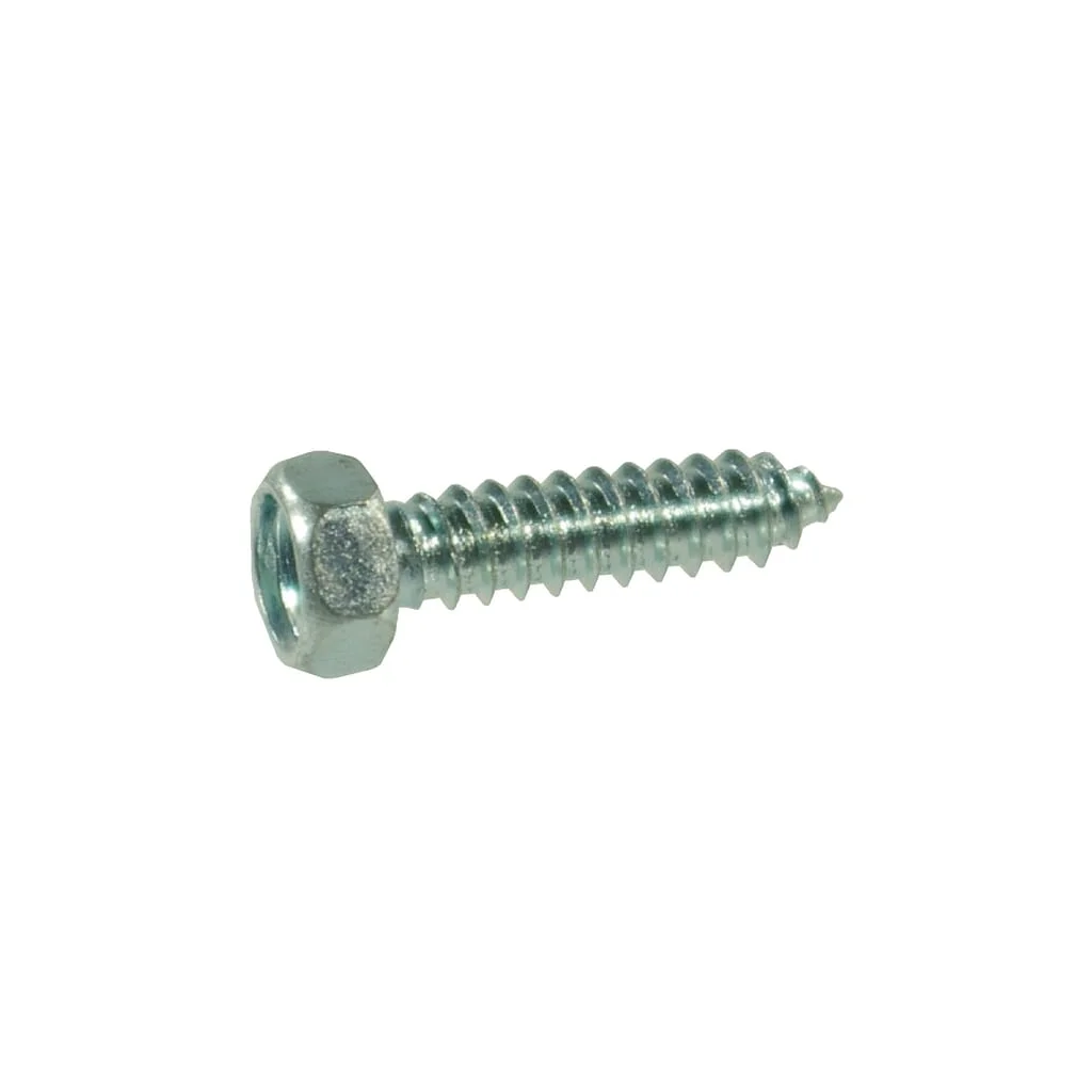 Șurub pentru tablă autofiletant cap hexagonal DIN7976C 6,3x25mm oțel zincat