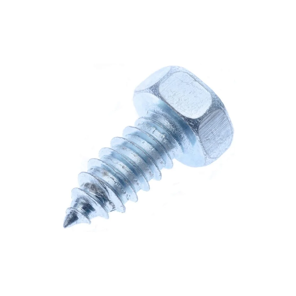Șurub pentru tablă autofiletant cap hexagonal DIN7976C 8x19mm oțel zincat