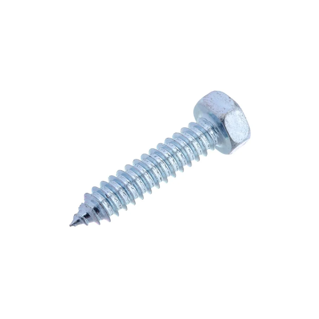 Șurub pentru tablă autofiletant cap hexagonal DIN7976C 8x38mm oțel zincat