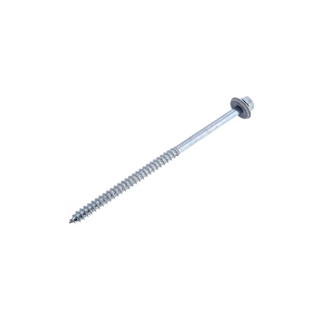 Șurub pentru tablă autofiletant cap hexagonal DIN7976 6,5x130mm oțel zincat