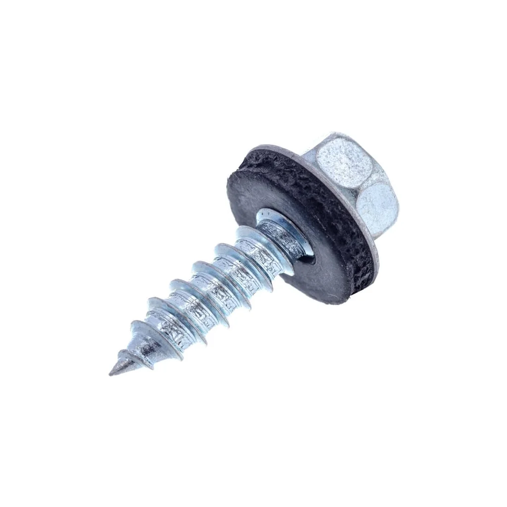 Șurub pentru tablă autofiletant cap hexagonal DIN7976 6,5x25mm oțel zincat